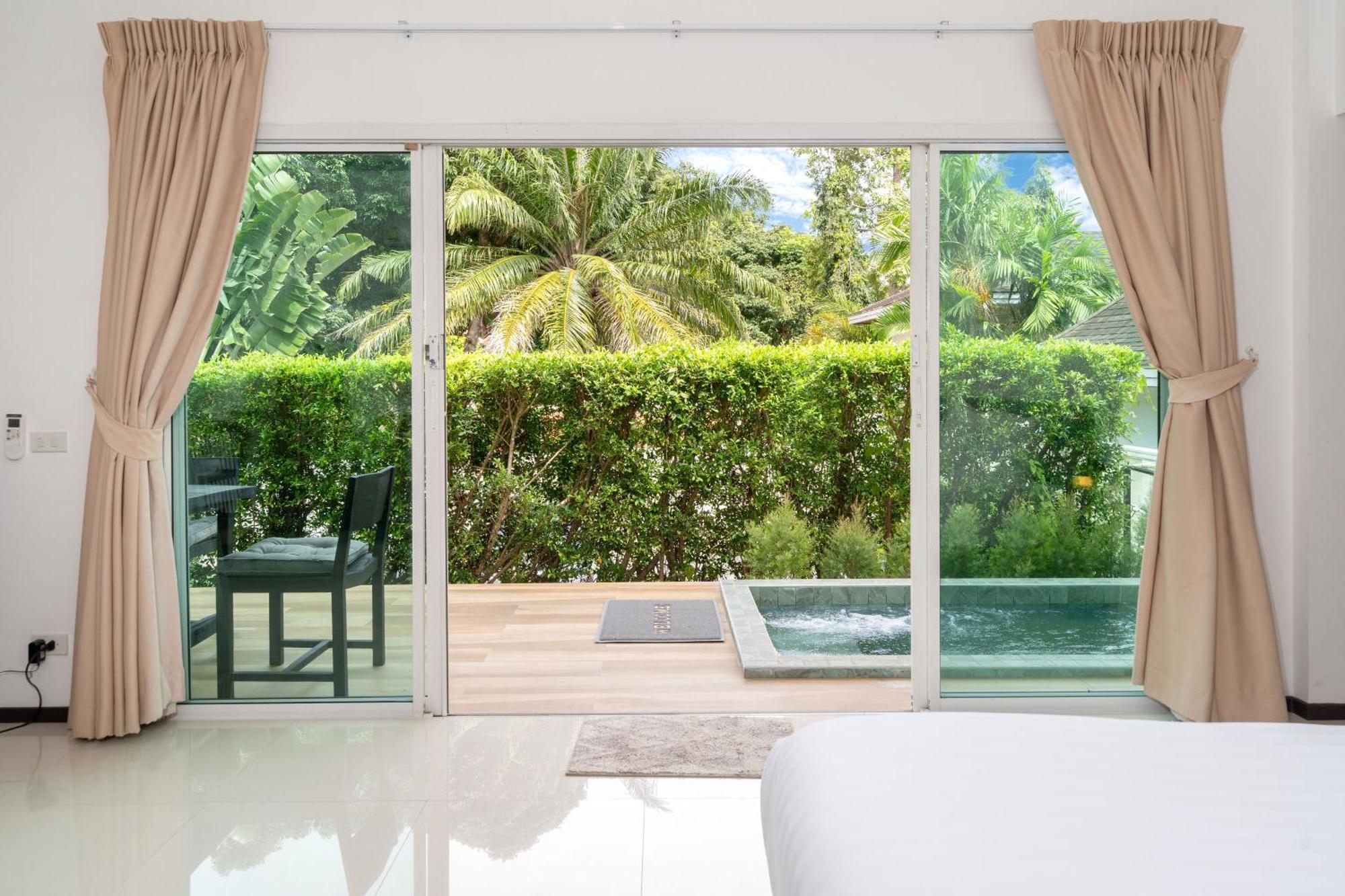 Oxavia Garden Oasis In Nai Harn - Your Private Tropical Garden With 3 Cabins And Jacuzzi Rawai 외부 사진