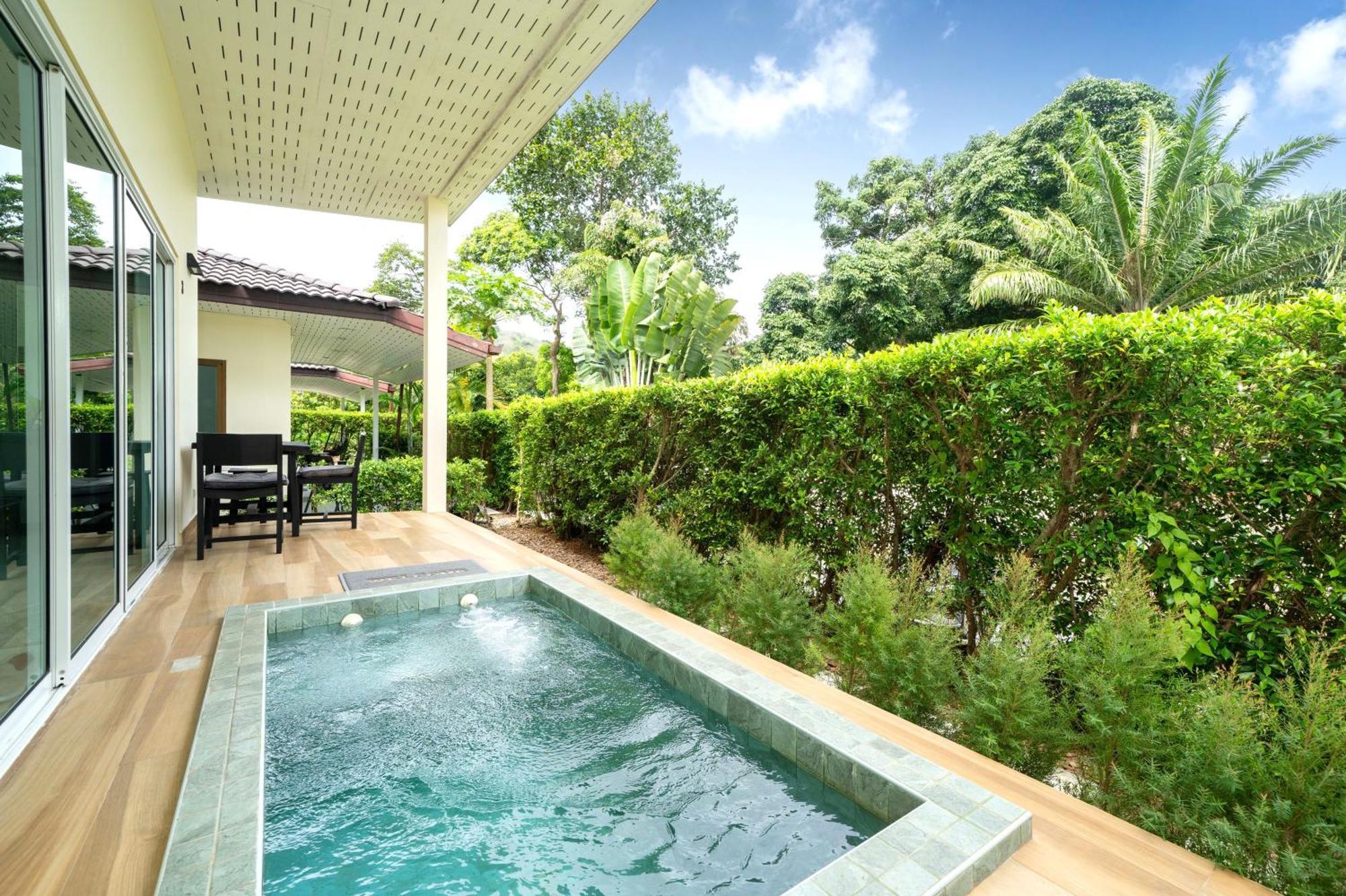 Oxavia Garden Oasis In Nai Harn - Your Private Tropical Garden With 3 Cabins And Jacuzzi Rawai 외부 사진
