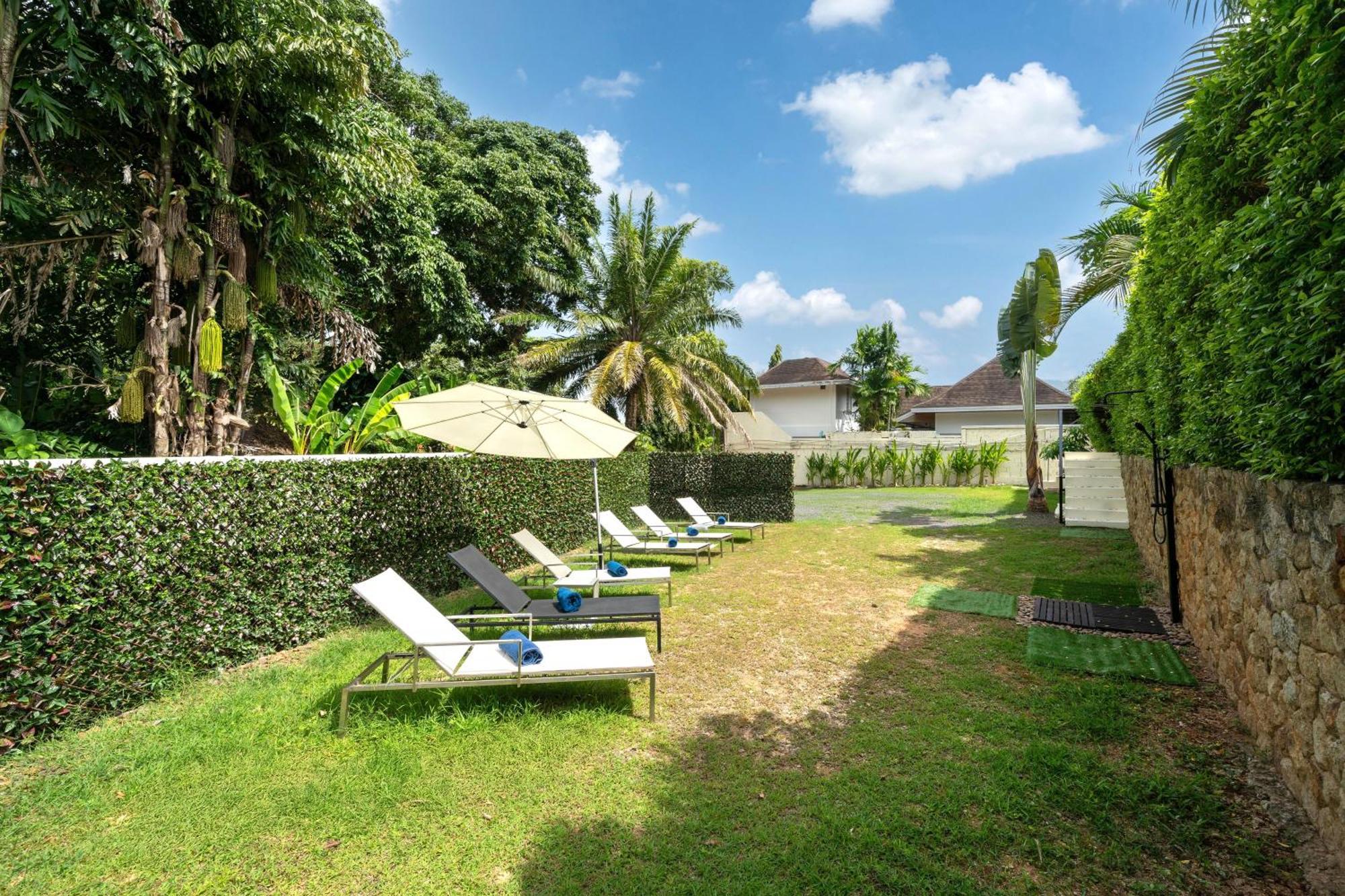 Oxavia Garden Oasis In Nai Harn - Your Private Tropical Garden With 3 Cabins And Jacuzzi Rawai 외부 사진