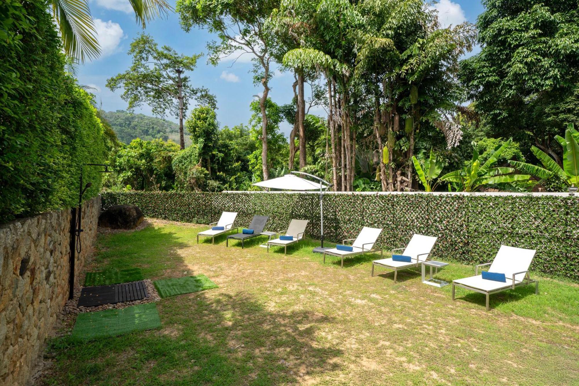Oxavia Garden Oasis In Nai Harn - Your Private Tropical Garden With 3 Cabins And Jacuzzi Rawai 외부 사진